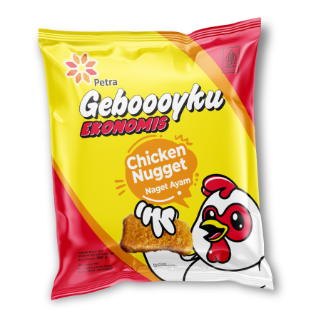 Geboooyku Chicken Nugget Ekonomis 500 Gram